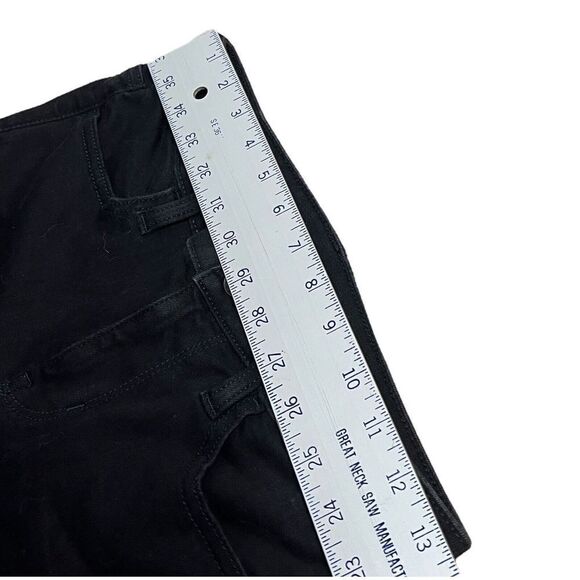 American Eagle Jeans Women’s 2 Next Level Stretch Black Skinny High Rise Denim - Picture 6 of 9